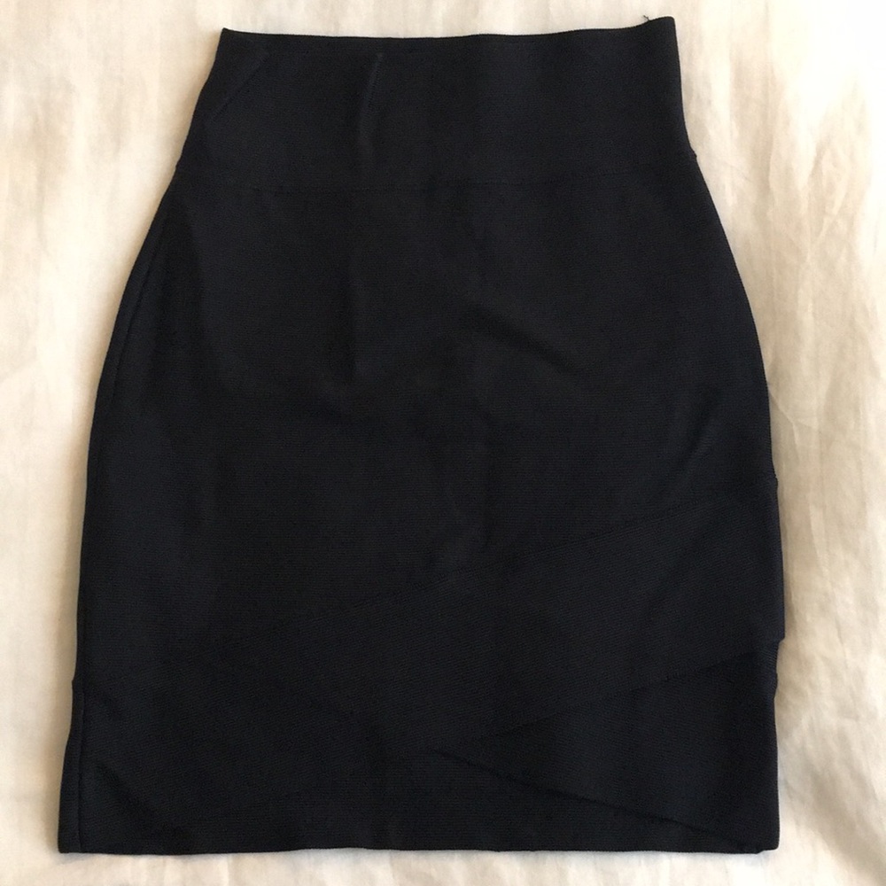 BCBG mini pencil skirt.